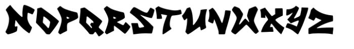 Groovy Scribz Regular Font UPPERCASE