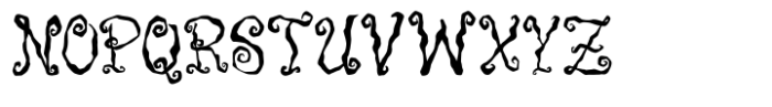 Groovy Wonka Font UPPERCASE