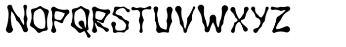 Groovy Zodiac Font LOWERCASE