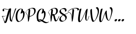 Groovy of love Font UPPERCASE