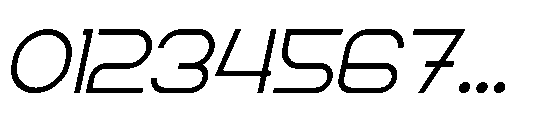 Grople Italic Font OTHER CHARS