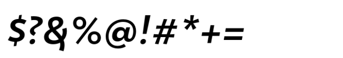 Grosen Medium Italic Font OTHER CHARS
