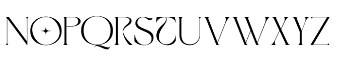 Grosia Regular Font UPPERCASE