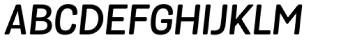 Grota Sans Alt Rounded SemiBold Italic Font UPPERCASE