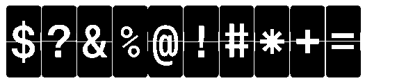 Grotek Mono Flip VF Grotek Mono Flip 3 D 0 Font OTHER CHARS