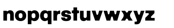 Grotek MxRwnd Extra Bold Font LOWERCASE