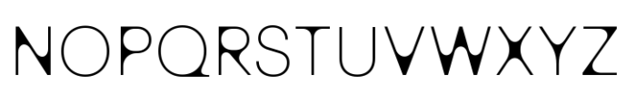 Grotek MxRwnd Extra Light Font UPPERCASE