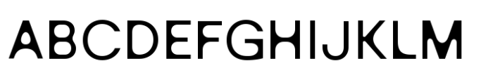 Grotek MxRwnd Regular Font UPPERCASE
