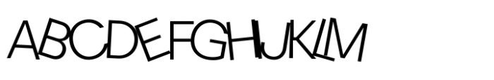 Grotek Touchy Light Font UPPERCASE