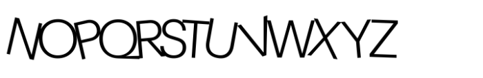 Grotek Touchy Light Font UPPERCASE
