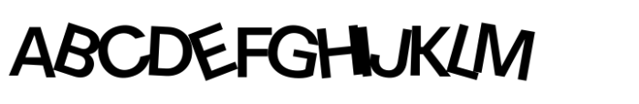 Grotek Touchy Medium Font UPPERCASE