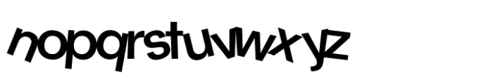 Grotek Touchy Medium Font LOWERCASE