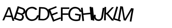 Grotek Touchy Regular Font UPPERCASE