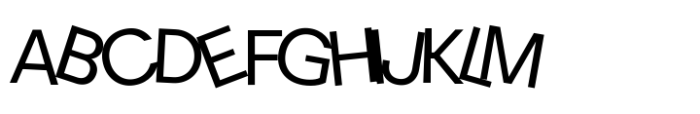 Grotek Touchy Variable Font UPPERCASE