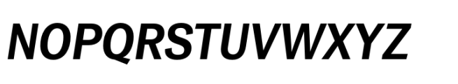 Grotesco Bold Italic Font UPPERCASE