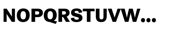 Grotesco Heavy Font UPPERCASE