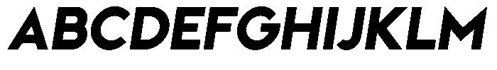 Grotesk Alpha Black Italic Font UPPERCASE