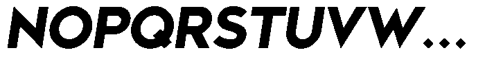 Grotesk Alpha Black Italic Font UPPERCASE