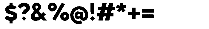 Grotesk Alpha Black Font OTHER CHARS