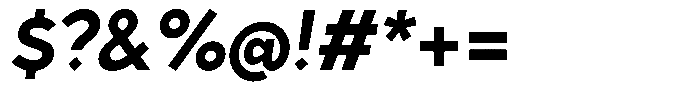 Grotesk Alpha Bold Italic Font OTHER CHARS