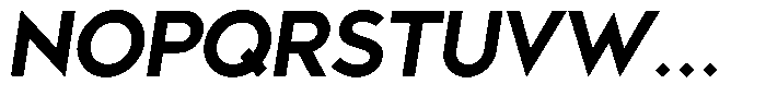 Grotesk Alpha Bold Italic Font UPPERCASE