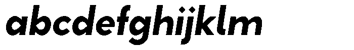 Grotesk Alpha Bold Italic FONT