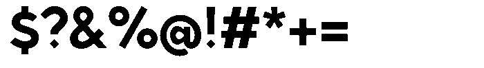 Grotesk Alpha Bold Font OTHER CHARS