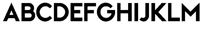 Grotesk Alpha Bold Font UPPERCASE