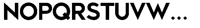 Grotesk Alpha Bold Font UPPERCASE