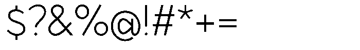 Grotesk Alpha Light Font OTHER CHARS