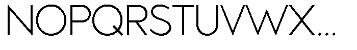 Grotesk Alpha Light Font UPPERCASE