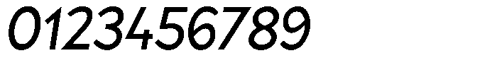 Grotesk Alpha Medium Italic Font OTHER CHARS