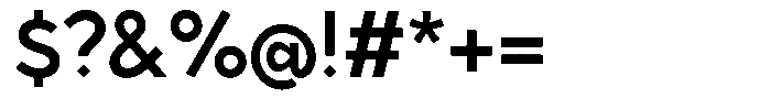 Grotesk Alpha Semibold Font OTHER CHARS