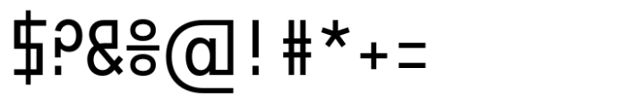 Grotesk Remix Monospace Regular Font OTHER CHARS