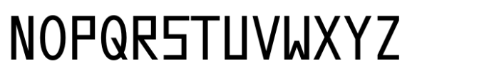 Grotesk Remix Monospace Regular Font UPPERCASE