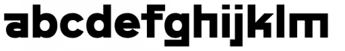 Grotesk Remix black Font LOWERCASE