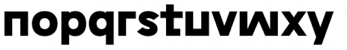 Grotesk Remix black Font LOWERCASE