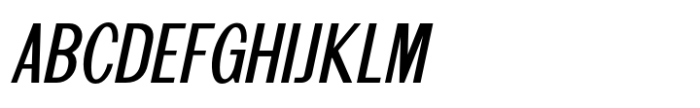 Grotesk Sans JNL Oblique Font UPPERCASE