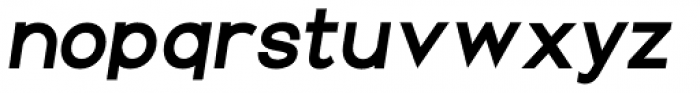 Groteska Bold Italic Font LOWERCASE