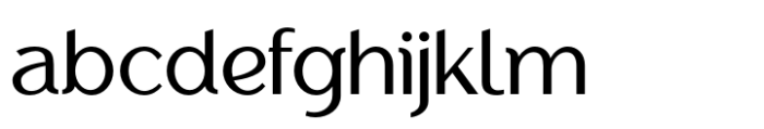 Grotley Regular Font LOWERCASE