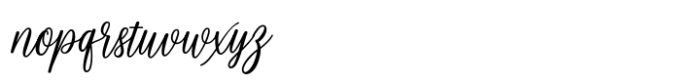 Groute Script Script Font LOWERCASE