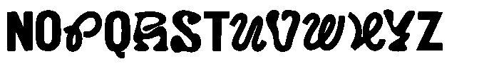 Grovara Font UPPERCASE