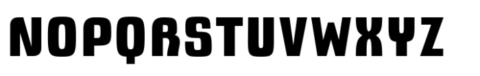 Grove 52 Black Font UPPERCASE