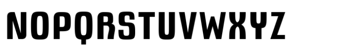 Grove 52 Bold Font UPPERCASE