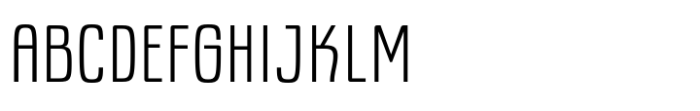 Grove 52 Extra Light Font UPPERCASE