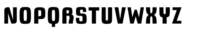 Grove 52 Ultra Bold Font UPPERCASE