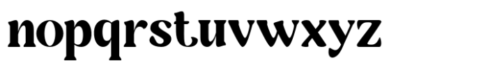 Grove Honey Regular Font LOWERCASE