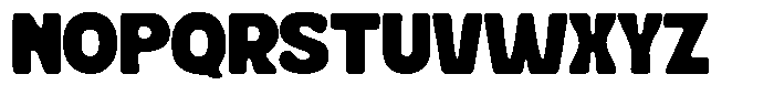 Grovyle Solid Font UPPERCASE