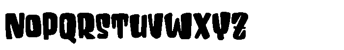 Grow Back Font LOWERCASE