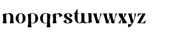 Groyste Regular Font LOWERCASE